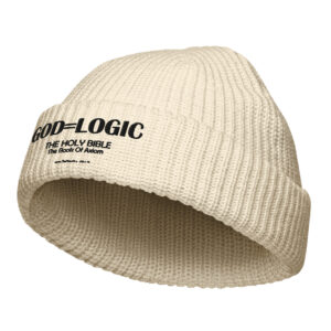 GOD = LOGIC Fisherman beanie