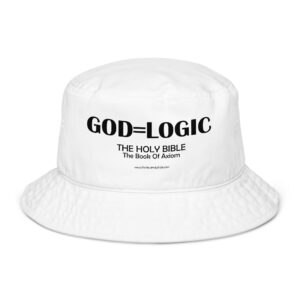 God = Logic bucket hat